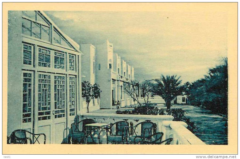 Algérie - Biskra - L´hôtel Transatlantique - bon état