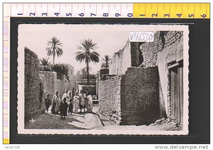 V46530 ALGERIA BISKRA RUE DU VIEX COSTUMI TIPICI