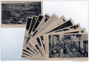 BISKRA et environs 11 Cartes,totes différentes et neuves.