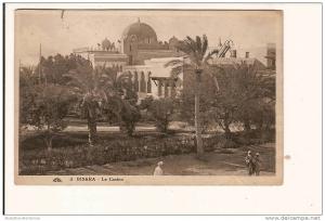 ALGERIE   BISKRA  le casino - dos écrit