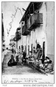biskra - la rue des femmes ouled-nails (5185)