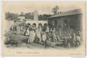 BISKRA  Place du marché nd