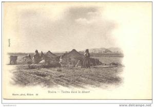 4643 Biskra tentes dans le désert . Maure Photo N°80