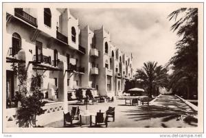 NK-BI 01-Algérie-Biskra-Hôtel Transatlantique-Arch. Guiauchain-Vrai Photo-C.A.P.