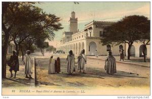 NK-BI 009-Algérie-Biskra-Royal Hôtel et Avenue de Lacroix-L.L.-
