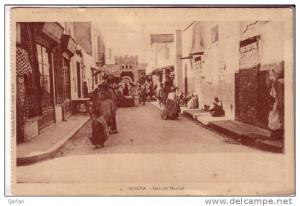 ALGERIE , BISKRA , Rue du marché