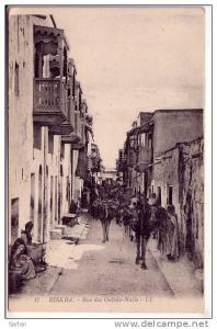 ALGERIE , BISKRA , Rue des Ouleds Nails , LL