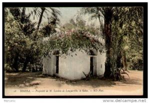 ALGERIE - BISKRA  -  Propriété de M. LANDON de LONGUEVILLE, le Salon