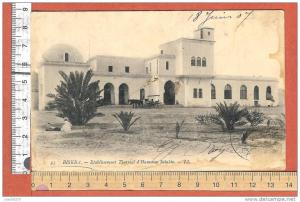 CPA ALGERIE BISKRA ETABLISSEMENT THERMAL D HAMMAN SALABIN (voir solhalin ?)