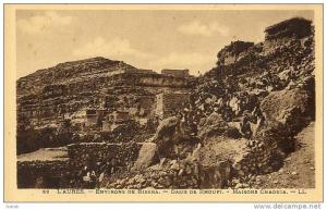 Algérie-L'Aurès-Environ de Biskra-Oasis de Rhoufi-Maison Chaouia-L.L.