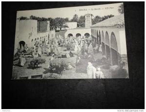 Algérie .Biskra. . Le Marché.