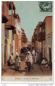 Algérie - Z670 - Biskra - La rue des Ouled-Nails - état