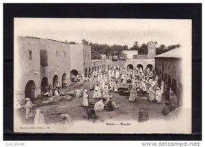 ALGERIE Biskra Marché, bien animée, ed Maure 31, 190?