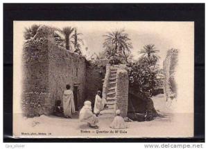 ALGERIE Biskra Quartier de M'Cide, animée, ed Maure 12, 190?