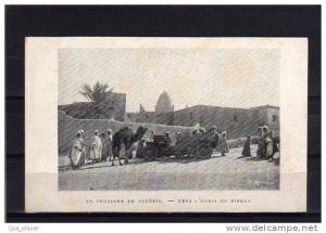 ALGERIE Biskra Départ pour l'Oasis de Biskra, Automobile, ed Meurisse, Tourisme en Algérie, Agenda PLM 1920, 192?