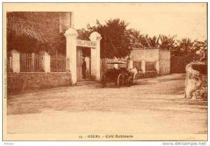 AFRIQUE. ALGERIE. BISKRA. Le Café Robinson.