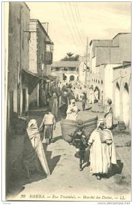 Biskra  rue Toussaint  marché des Dattes     (2685)
