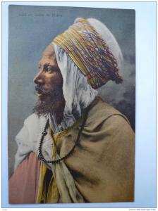 ARABE  de  BISKRA    Beau plan  couleur