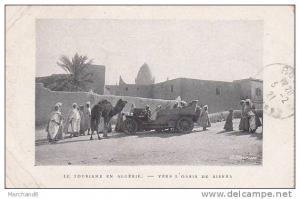 ALGERIE.BISKRA.LE TOURISME EN ALGERIE VERS L OASIS AUTOMOBILE editeur agenda PLM 1920