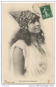 Constantine Jeune Fille Juive gros plan Judaica Geiser 180 Ain Sefra v. Saida Legion Etrangere