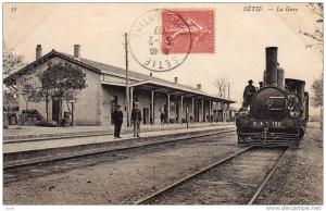ALGERIE - SETIF - LA GARE