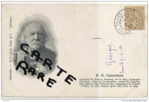 cpa,Maréchal de France 1809-1895,François certain de canrobert,campagne d´afrique,combat siège constantine en 1836,rare