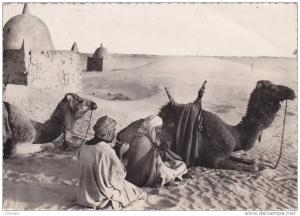 AFRIQUE,AFRICA,AFRIKA, Algérie,CONSTANTINE,QACEN TINA,CIRTA,FUMEUR DE PIPE,KIF,PAUSE  DESERT