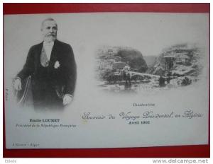 Constantine Voyage de Loubet 1903 editeur Geiser