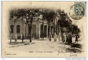 SETIF - CONSTANTINE - LE COLLEGE, RUE SILLEGUE