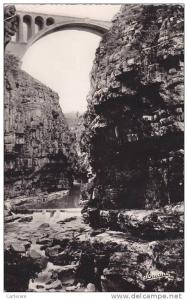 AFRIQUE,AFRICA,AFRIKA, Algérie,CONSTANTINE,QACEN TINA,CIRTA,ville des aigles,pont,viaduc sidi rached ,tampon tirailleur