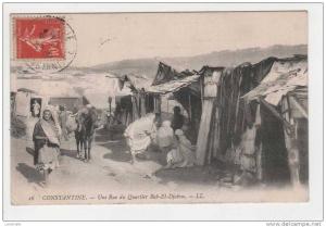 Constantine. - Une rue du Quartier Bab-El-Djabra.