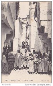 ALGERIE.CONSTANTINE.RUE DE L ALMA...cp un peu abime en bas voir scan