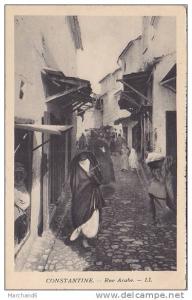 ALGERIE.CONSTANTINE.RUE ARABE ...edite specialement pour les hotels transatlantique
