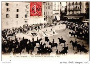 CONSTANTINE  REVUE PLACE NEMOURS 1907