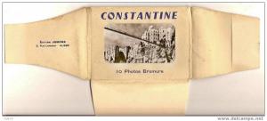 CONSTANTINE - Livret de 10 photos Bromure