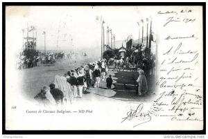 CPA. CONSTANTINE. Courses de Chevaux Indigènes.. / ND Phot  128.
