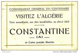 20 CPA algérie centenaire 1930 Constantine