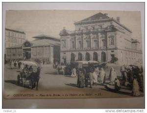 CPA  ALGERIE  AFN  CONSTANTINE    BELLE ANIMATION