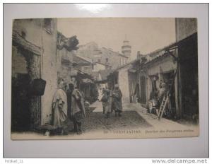 CPA    AFN    ALGERIE   CONSTANTINE    FORGERON ARABE    SOUK  MINARET