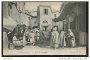 ALGERIE CONSTANTINE /   La place des chameaux