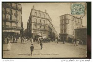 ALGERIE CONSTANTINE /   Entrée des rues Cariman et nationale