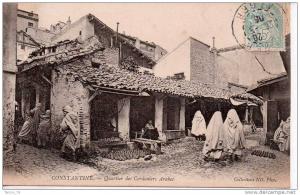 CONSTANTINE  -  QUARTIER DES CORDONNIERS ARABES