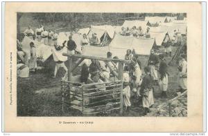 CONSTANTINE - 3ème Zouaves - Au Camp - Programme du Concert dimanche 23 avril 1905 au dos