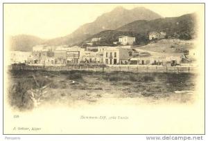 AK ALGERIEN  ALGER  HAMMAN - LIFE PRIS TUNIS  OLD POSTCARD PRE  1904