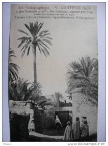 Constantine Pub Art Photographique G. Lauffenburger  Rue Caboreau