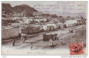 Algérie - Z564 - Oran - Le Village Nègre - bon état