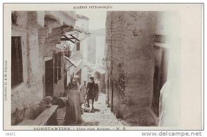 Algérie - Z589 - Constantine - Une Rue Arabe - bon état