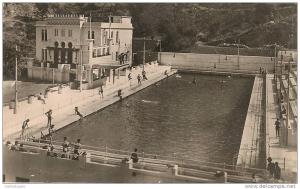 CONSTANTINE   ( Algérie )   - Nouvelle  Piscine de Sidi M´Cid     ( C.P.S.M. , Pt  -   Ft  )