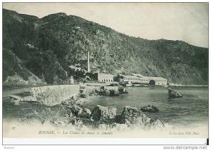 Bougie. Les usines de chaux et ciments. 1904.