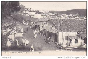 ALGERIE.CONSTANTINE.QUART IER ARABE